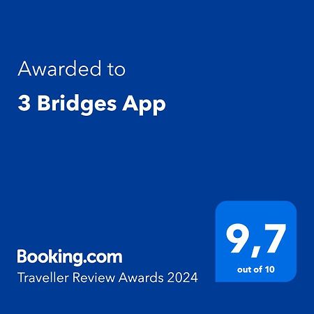 Апартаменты 3 Bridges App Любляна Экстерьер фото