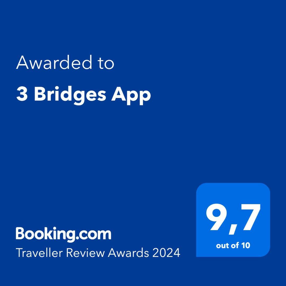 Апартаменты 3 Bridges App Любляна Экстерьер фото